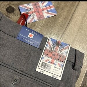 English Laundry 38x30Gray Slim Fit pants NWT